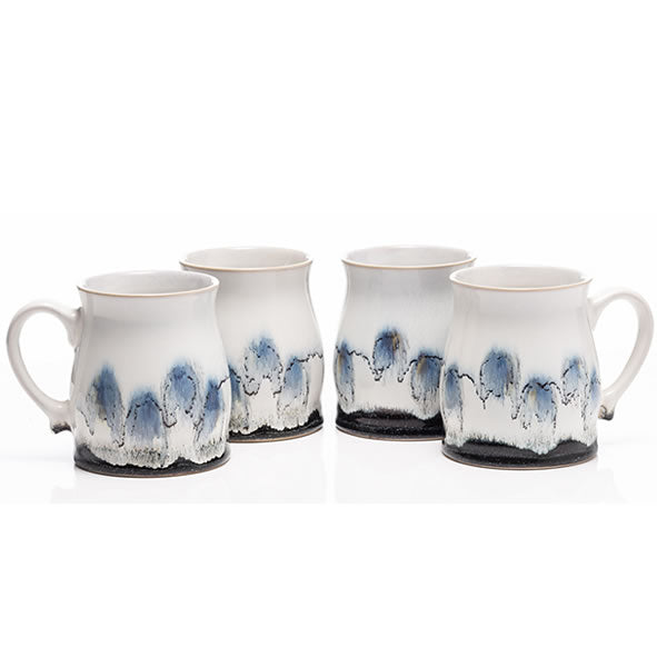 Emma Pottery Mugs, Set 4