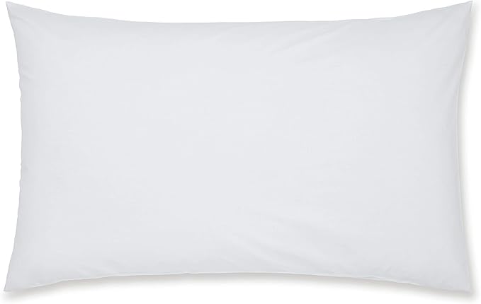 Catherine Lansfield Easy Iron Percale Standard Pillowcase 2 Pack White
