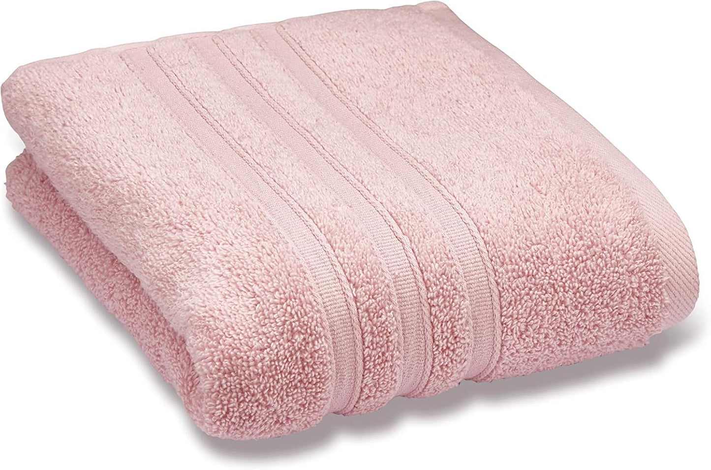 Catherine Lansfield Zero Twist Soft & Absorbent Cotton Bath Sheet Pink