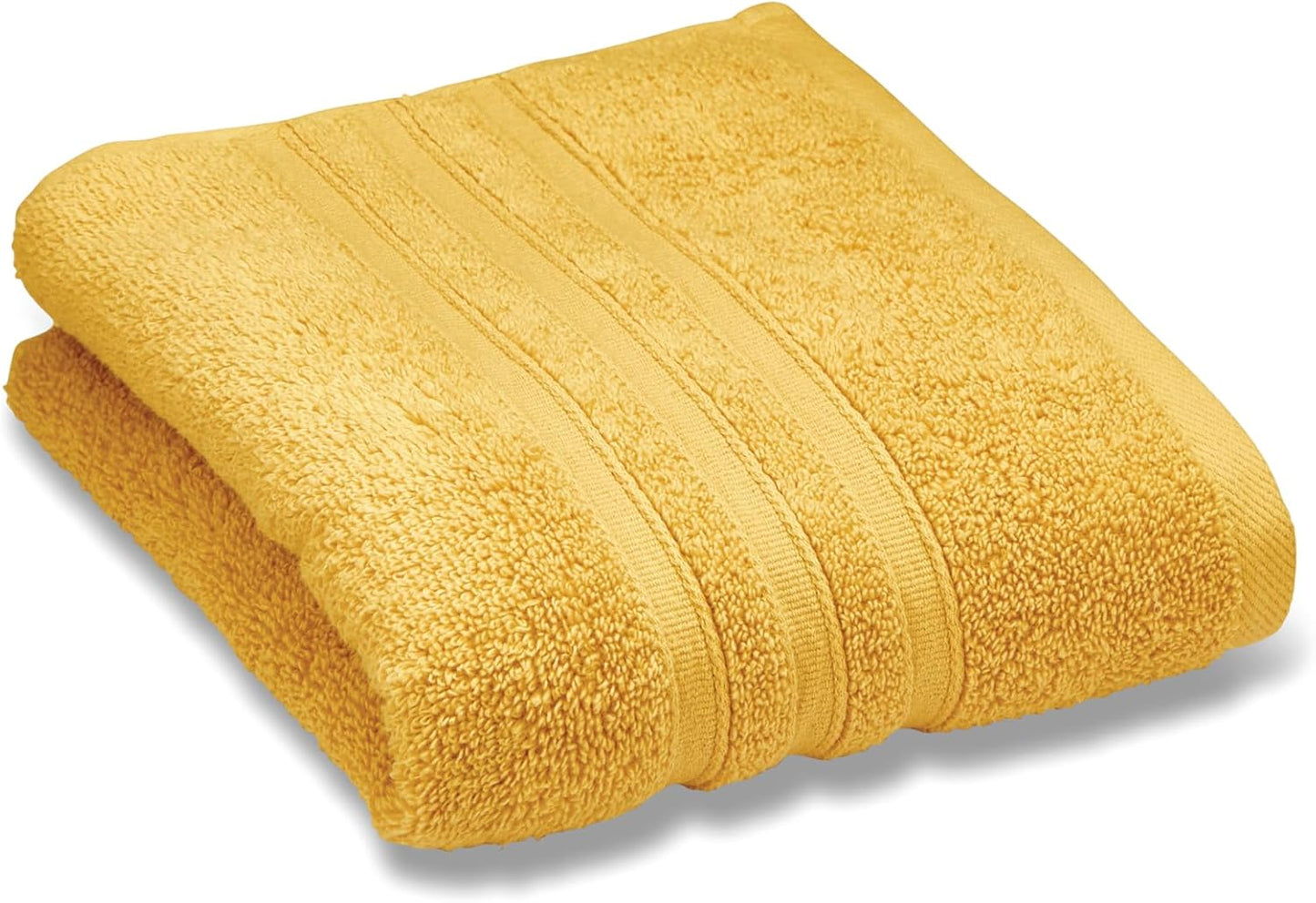 Catherine Lansfield Zero Twist Soft & Absorbent Cotton Hand Towel Ochre