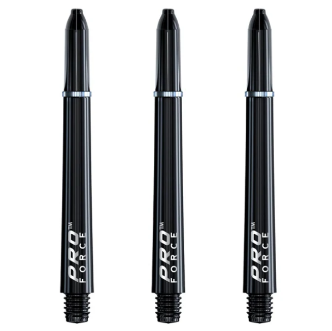 Winmau Pro Force Shaft Black x 3 Set