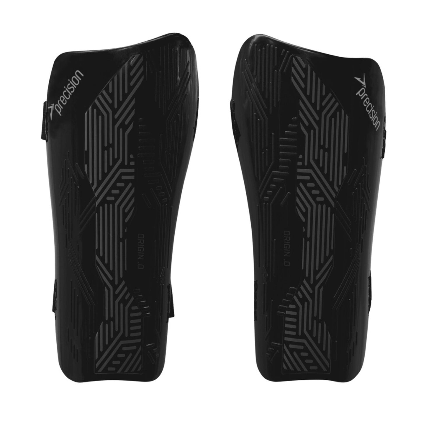 Strap shin guards Precision Origin Black / Grey