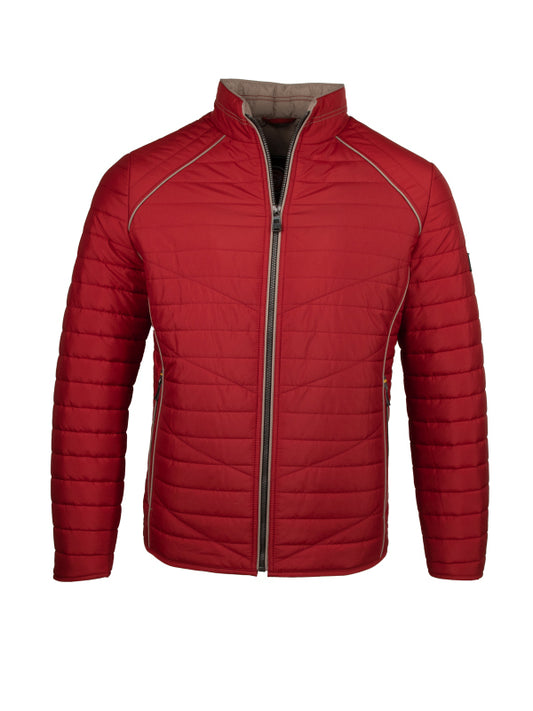 Gate One Men's Zip Up Jacket Red