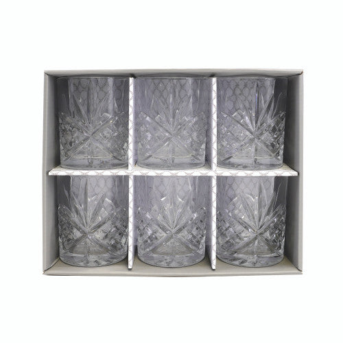 Tipperary Crystal Belvedere Set 6 Whisky Glasses