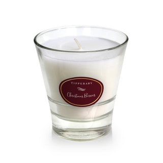 Poinsettia Tumbler Candle - Christmas Berries