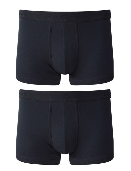 Vedoneire Men's Fitted Boxer Briefs 2 Pack Navy