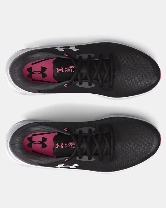 Under Armour Girls Charged Pursuit 3 Running Shoes