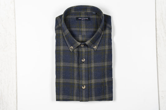 Pre-End Farmer Shirt Dusty Olive