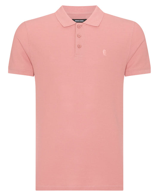 Remus Uomo Polo Pink Salmon