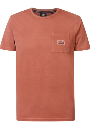 Petrol 1 Pocket T-shirt Red