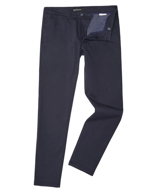 Remus Uomo Slim Fit Cotton Chinos Navy