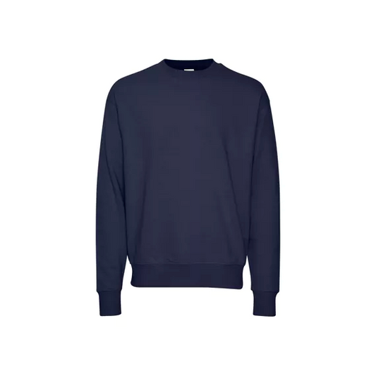 !Solid Sdlenz Crew Ub Pullover Insignia Blue