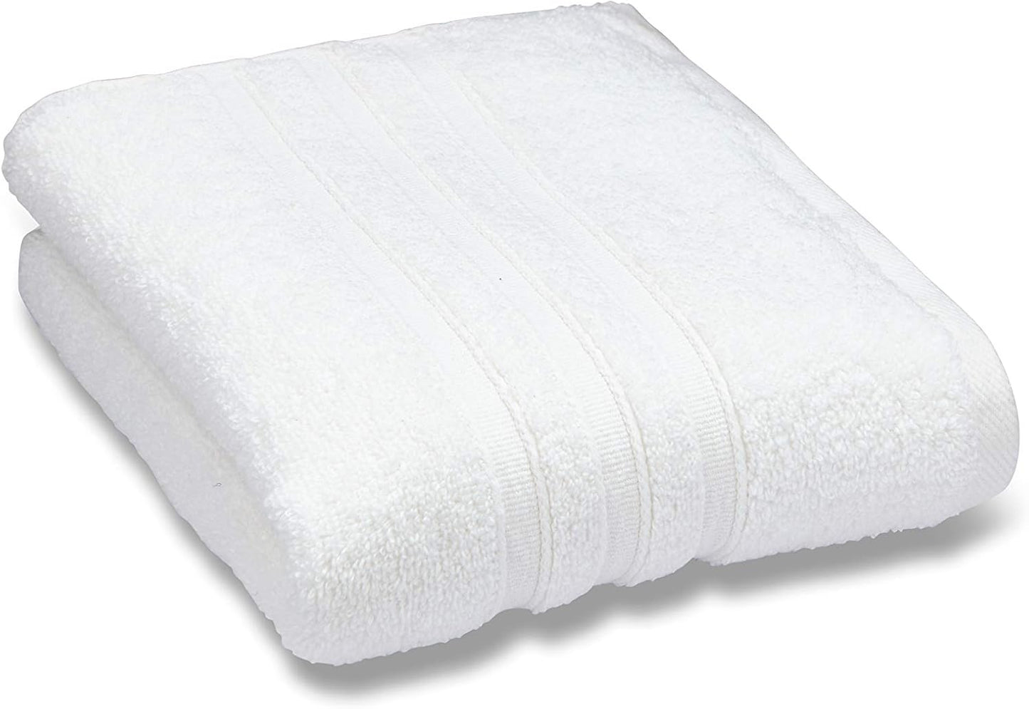Catherine Lansfield Zero Twist Soft & Absorbent Cotton Bath Towel White
