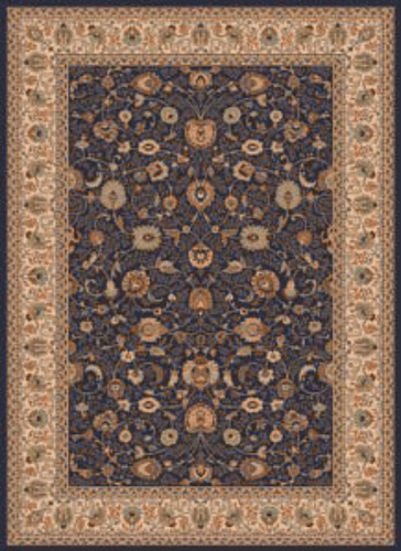 Isphahan Rug Navy 120x170cm