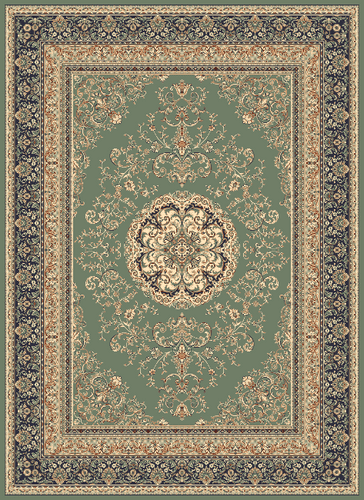 Isphahan Rug Green 120x170cm