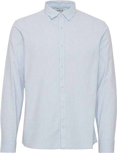 !Solid Sdval Stripe Shirt Sky  Blue