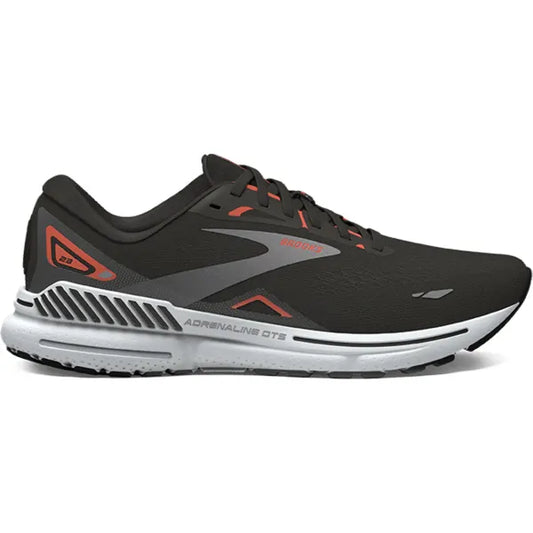 Brooks Men's Adrenaline GTS 23 Black/ Mandarin Running Shoes