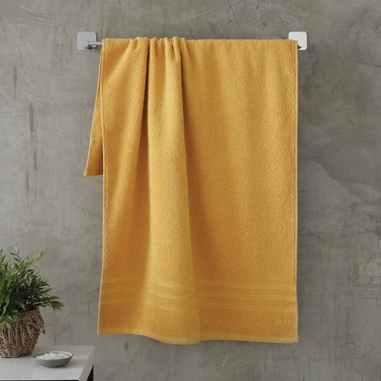 Catherine Lansfield Zero Twist Soft & Absorbent Cotton Hand Towel Ochre