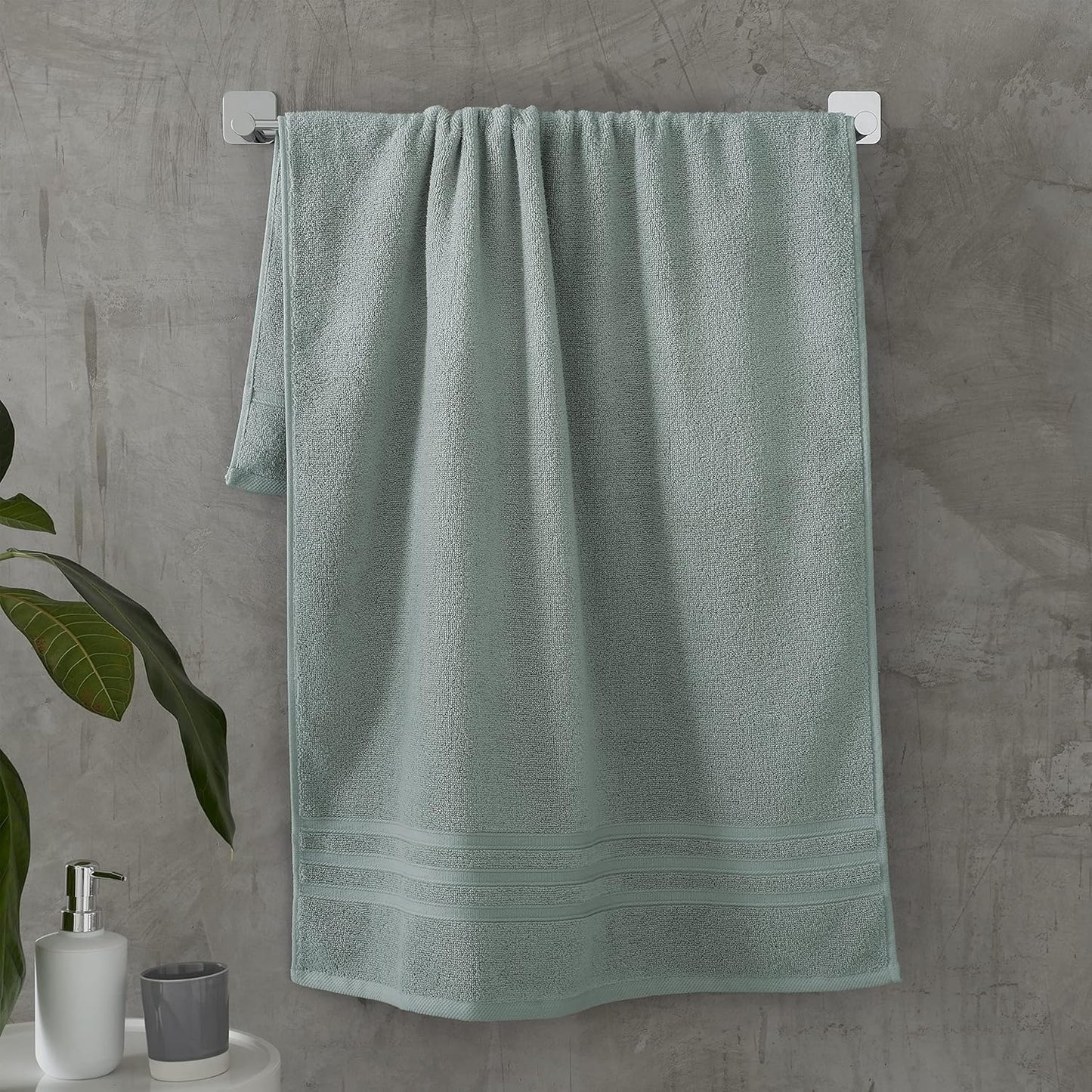 Catherine Lansfield Zero Twist Soft & Absorbent Cotton Hand Towel Sage Green