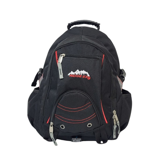 Ridge53 Bolton Backpack Black and Red