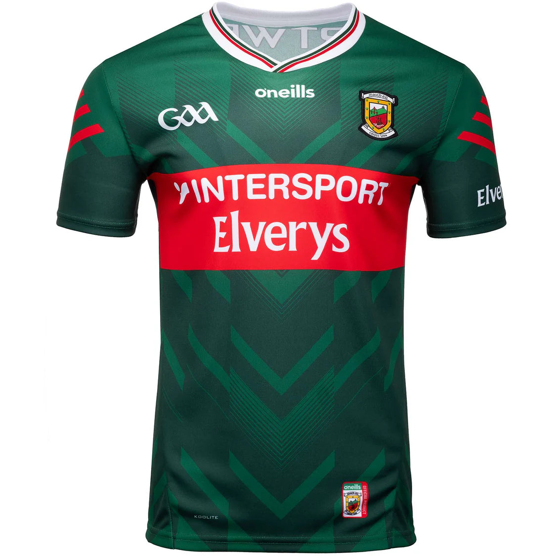 O'Neills Mayo GAA 2025 Player Fit Home Jersey Adults