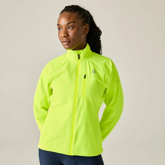 Women's Tor Running/Cycle Jacket| Fluro Yellow