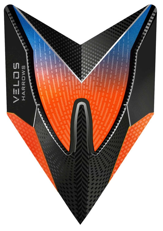 Harrows 100 Micron Velos Flights Set Orange