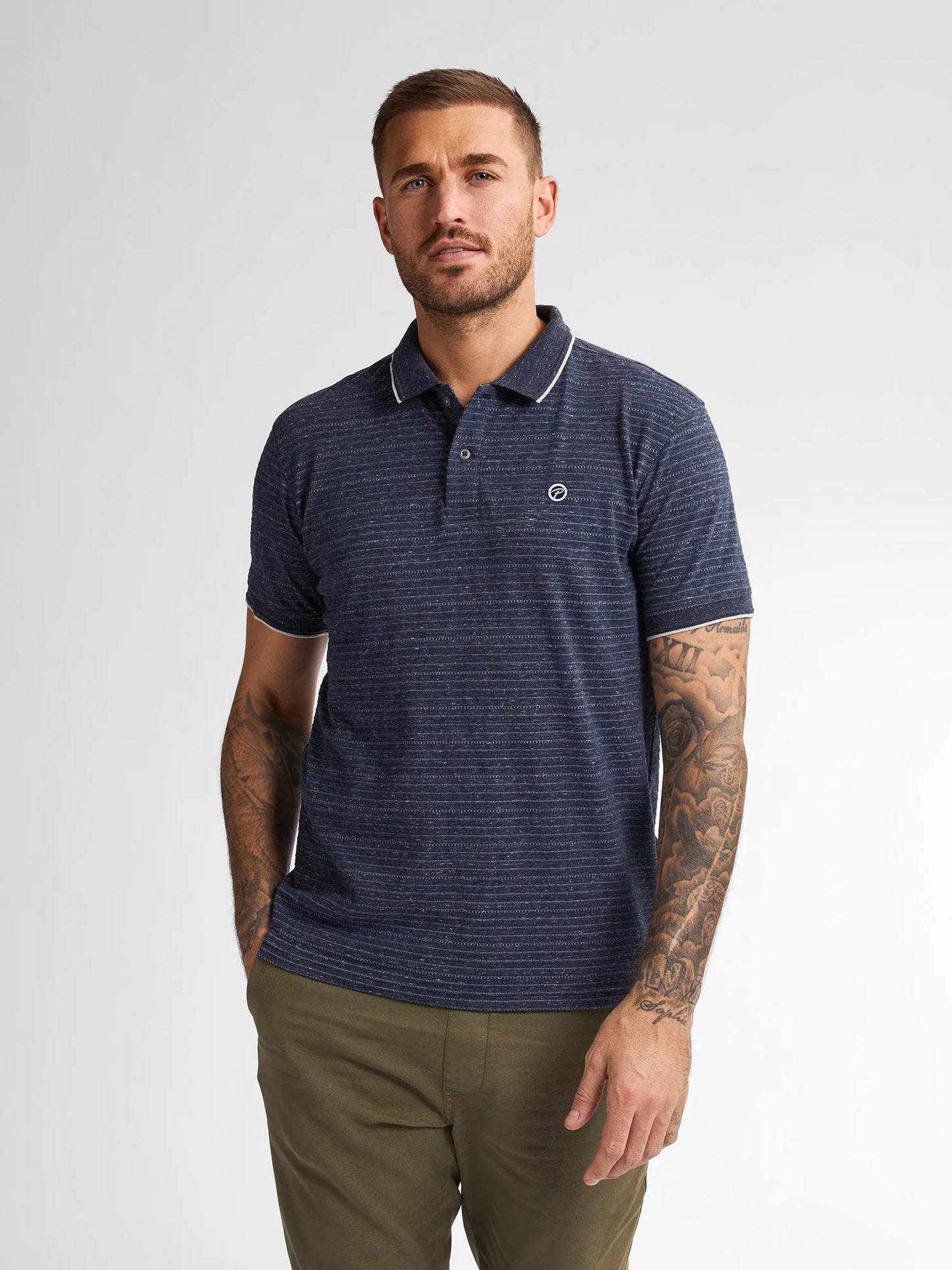 Striped Polo