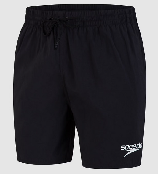 Speedo Men's Essentials 16" Swim Short Black