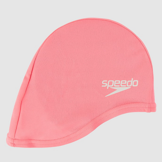 Speedo Junior Polyester Cap Pink