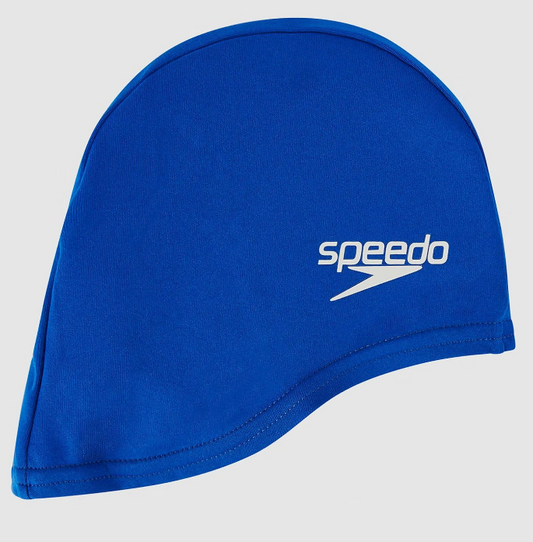 Speedo Junior Polyester Cap Blue