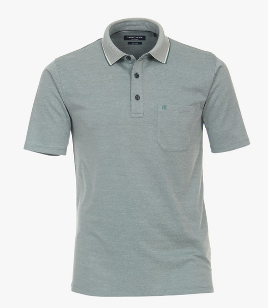 Casa Moda Polo Shirt Short Sleeve Mint