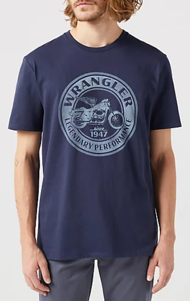 Wrangler American Tee Navy