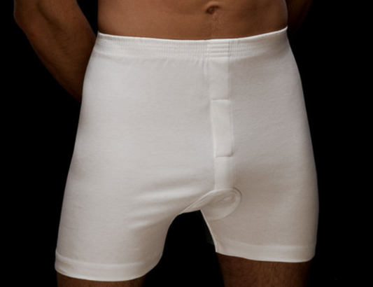 Vedoneire Men's Classic Egyptian Cotton Underwear White