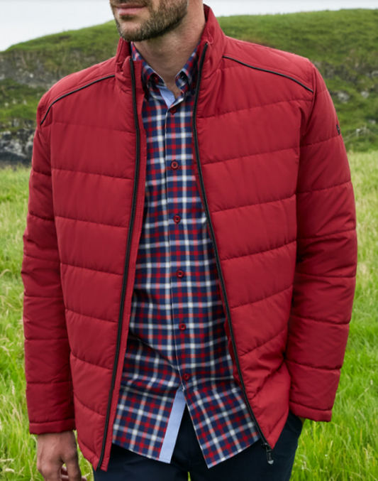 DG'S Drifter Casual Jacket Red