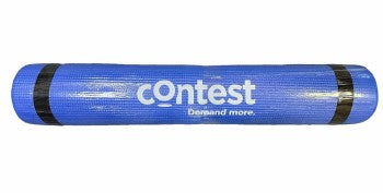 Contest 6mm Yoga/Pilates Exercise Mat Blue