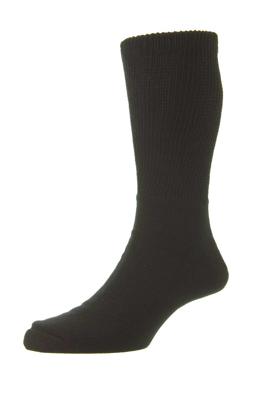 HJ Diabetic Sock - HJ1351 Black