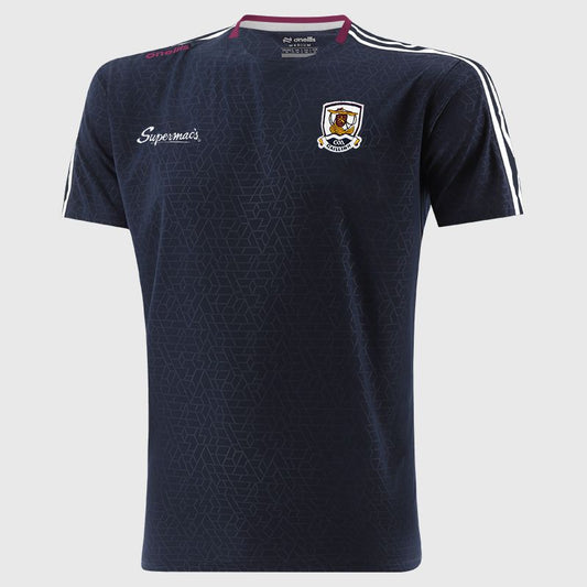 O'Neills Galway GAA Kids' Hydra T-Shirt Marine / White / Maroon