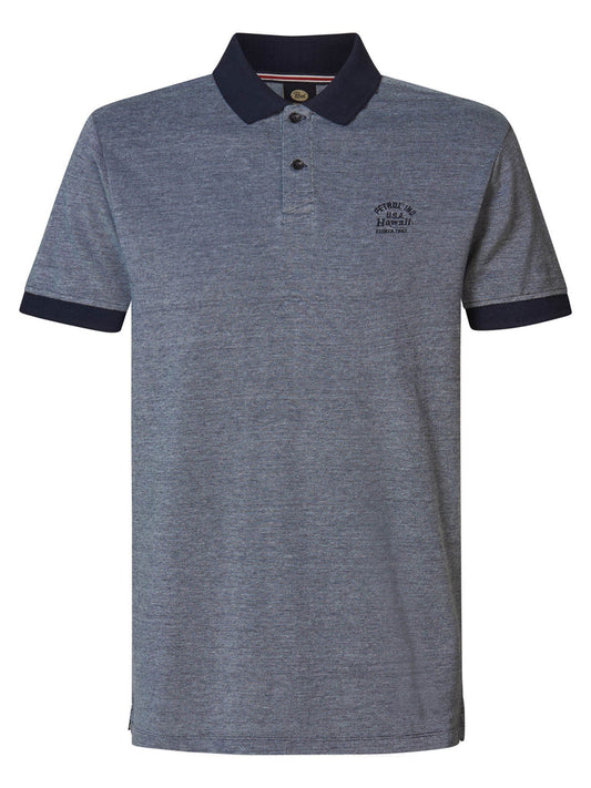 Petrol Classic Polo Coral Navy Blue