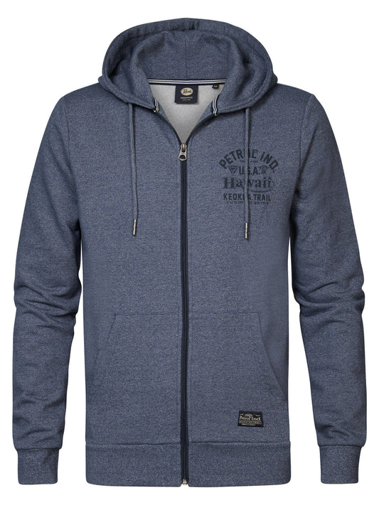 Petrol Casual Cardigan Bahama Petrol Blue