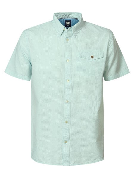 Petrol Short Sleeve Shirt Aqua