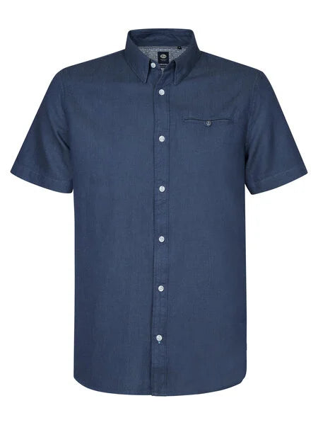 Petrol Short Sleeve Shirt Petrol Blue