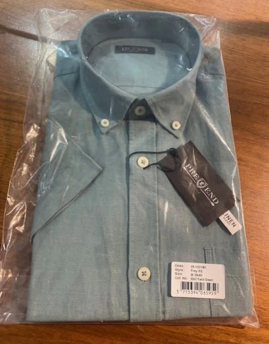 Pre-End  Frey Shirt Short Sleeve Field Green