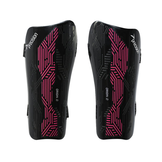 Strap shin guards Precision Origin Black / Pink