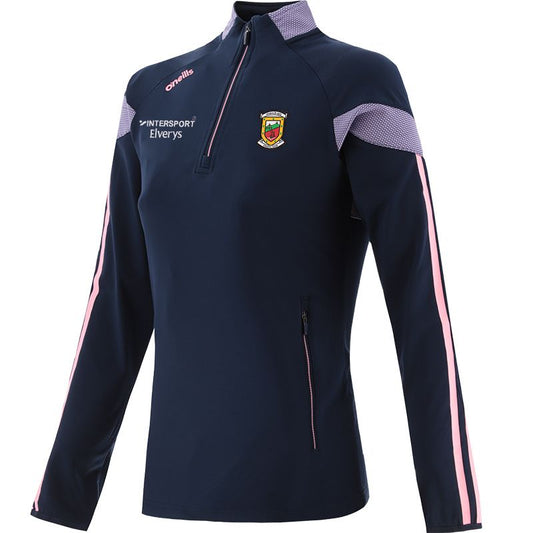 Mayo GAA Ladies Rockway Brushed Half Zip Top Kids/Adults