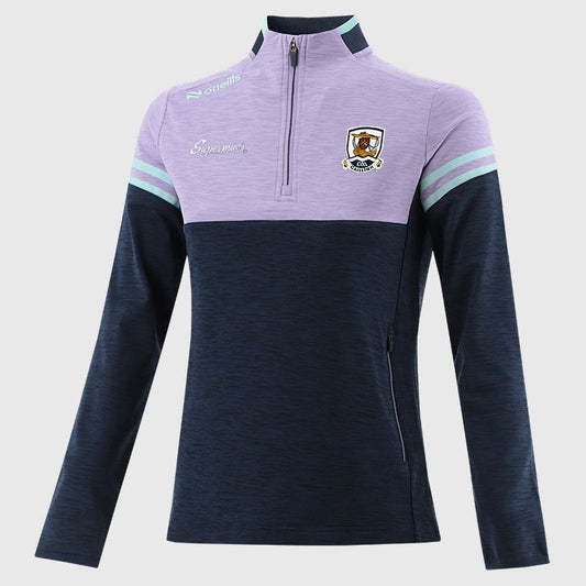 O'Neills Galway GAA Sedona Girls Half Zip Top