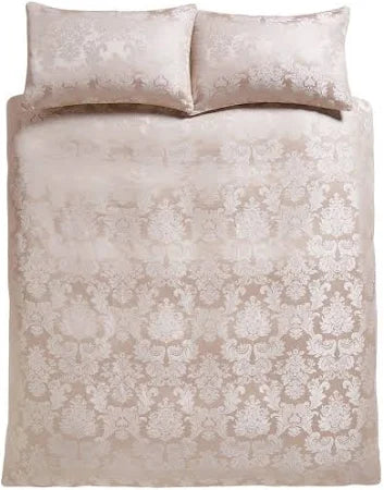 Catherine Lansfield Damask Jacquard Duvet Cover Set